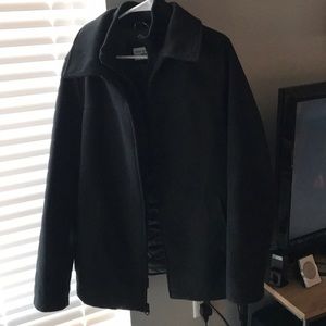 Men’s Large Tall Black Jacket